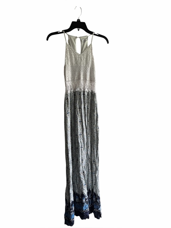 Papaya Dresses & Skirts - Papaya Sleeveless Lace Bodice Maxi Dress in white and Blue size S